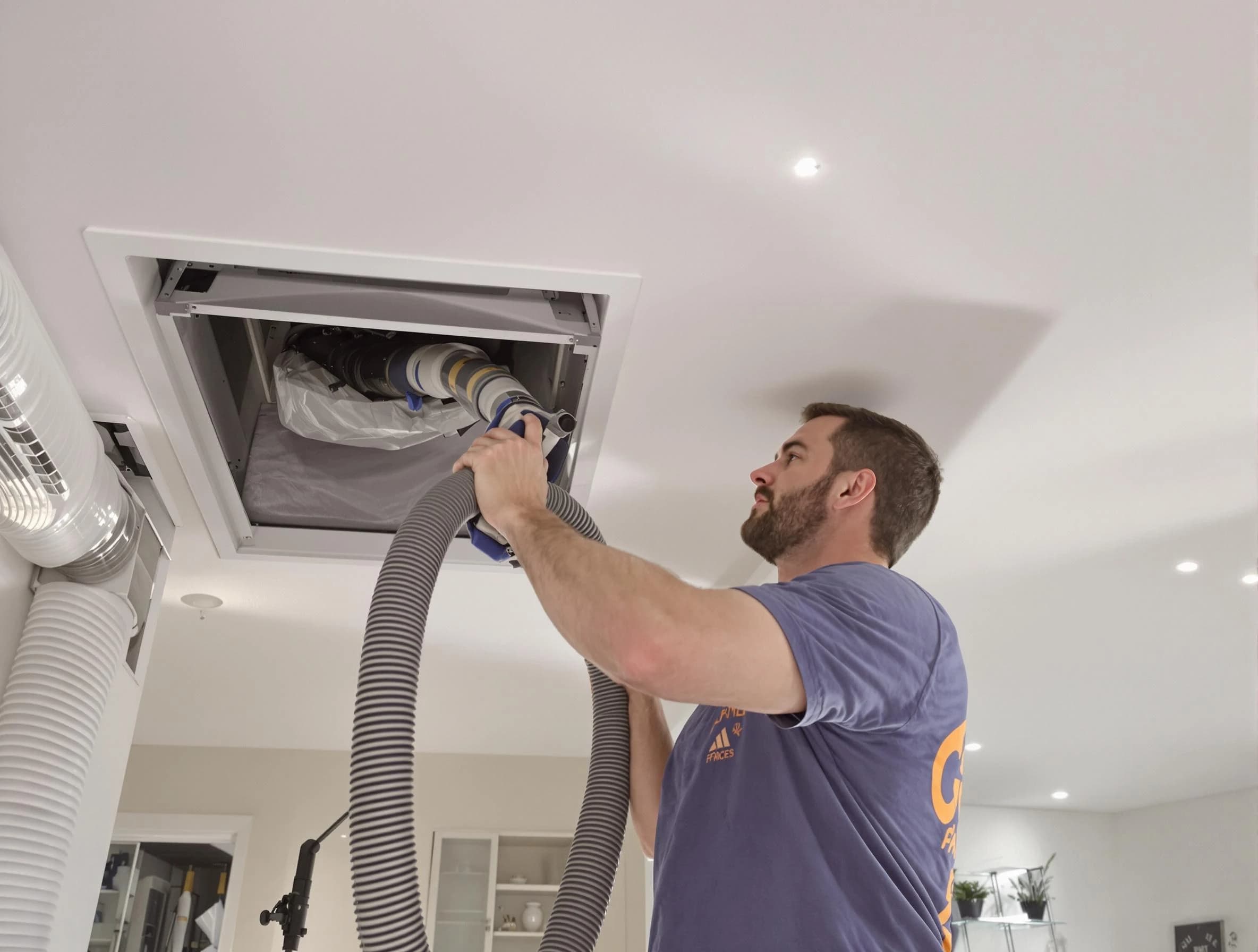 Precision indoor duct cleaning by Temecula Air Duct Cleaning in Temecula