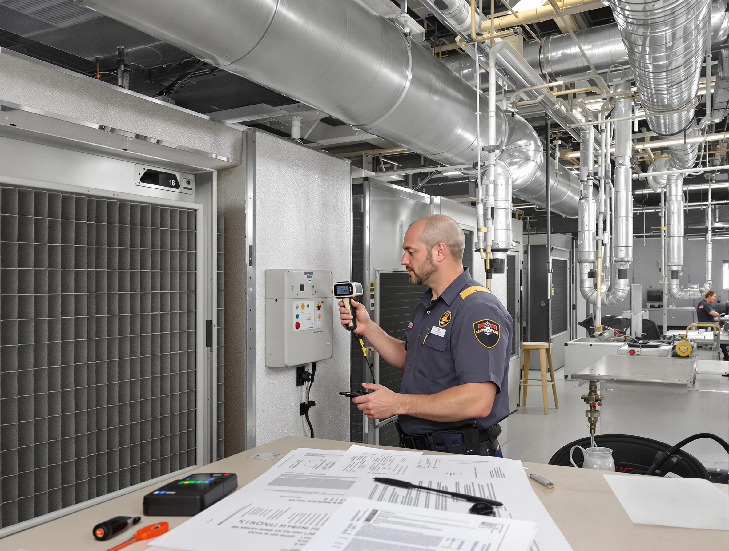 Professional filter system inspection by Temecula Air Duct Cleaning in Temecula