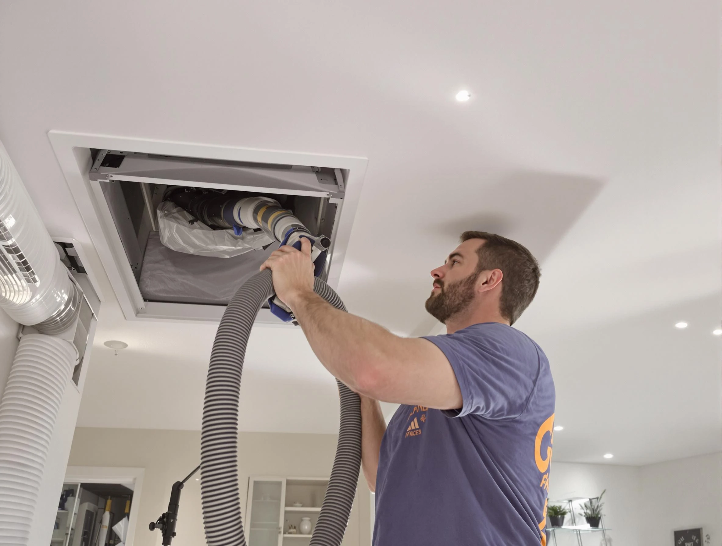 Precision indoor duct cleaning by Temecula Air Duct Cleaning in Temecula