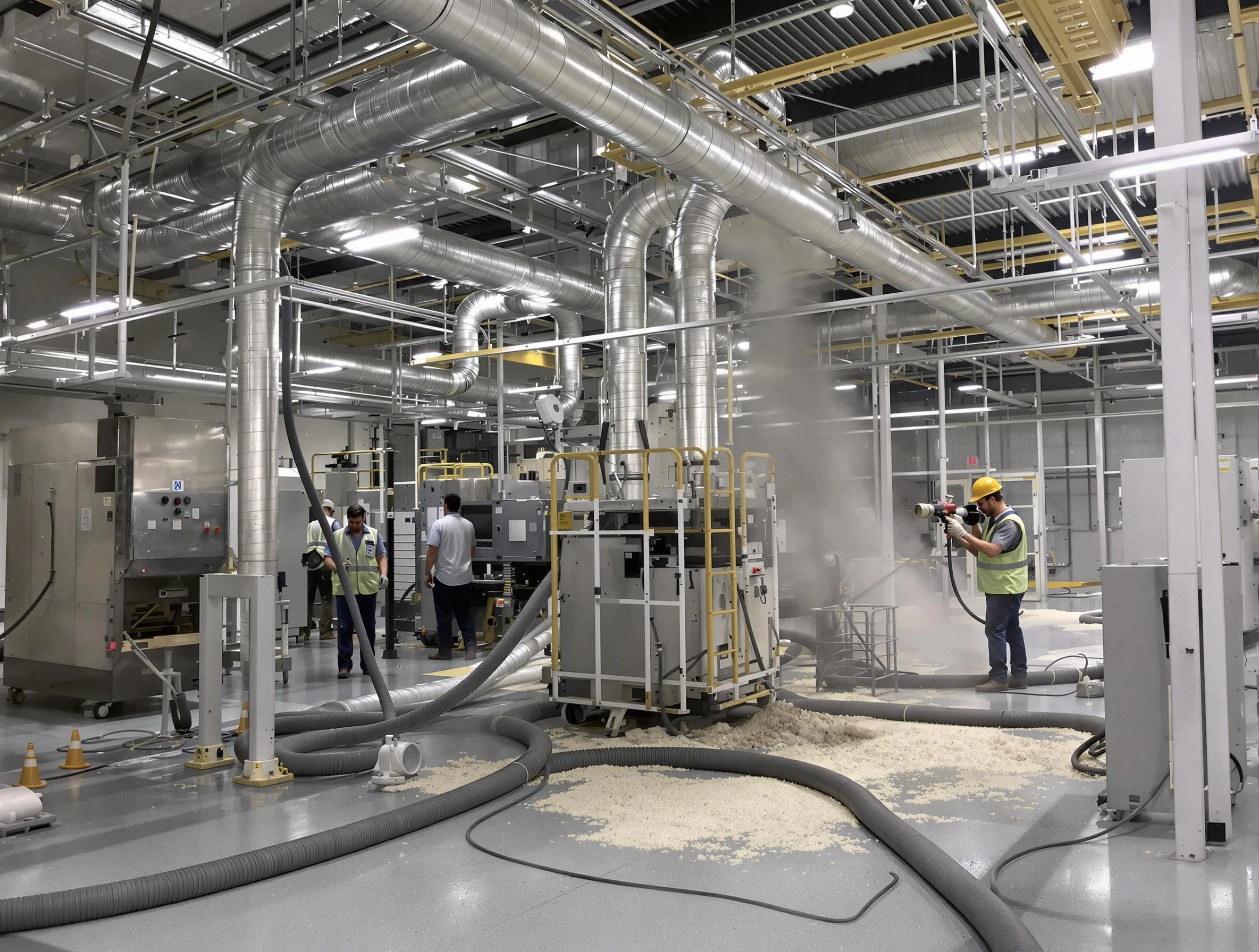 Heavy-duty industrial duct cleaning by Temecula Air Duct Cleaning in Temecula